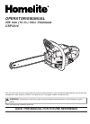 Homelite UT44160 Manual, Homelite Trimmer UT44160 Operator's Manual (16